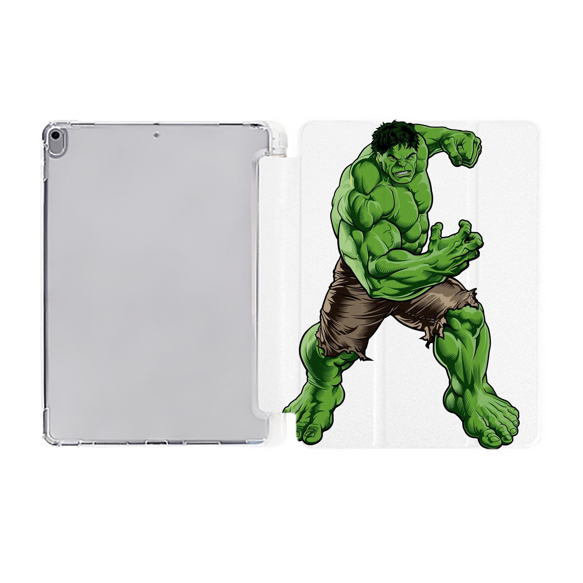 （画像用） アベンジャーズ The Avengers IPad ケース ペン収納付き 三つ折りスタンド PUレザー×シリコン 対応機種9.5/10.5/10.9インチ